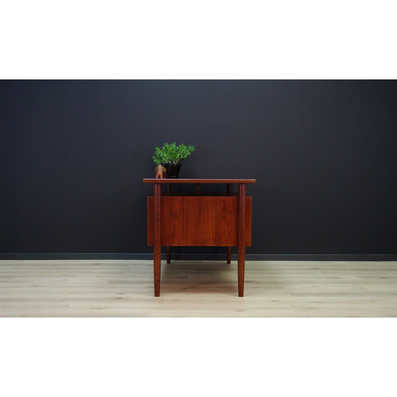 Vintage Danish design writing desk in rosewood