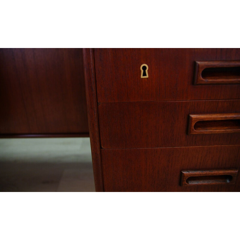 Vintage Danish design writing desk in rosewood