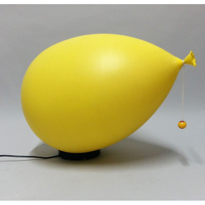 Vintage balloon lamp by Yves Christin for Bilumen, Italy