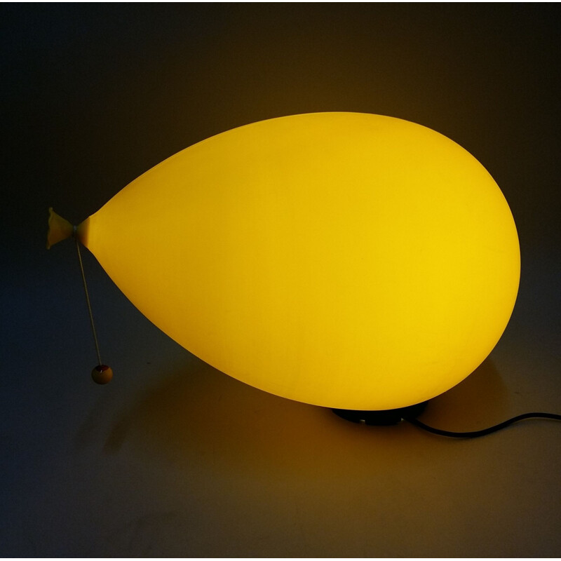 Vintage balloon lamp by Yves Christin for Bilumen, Italy