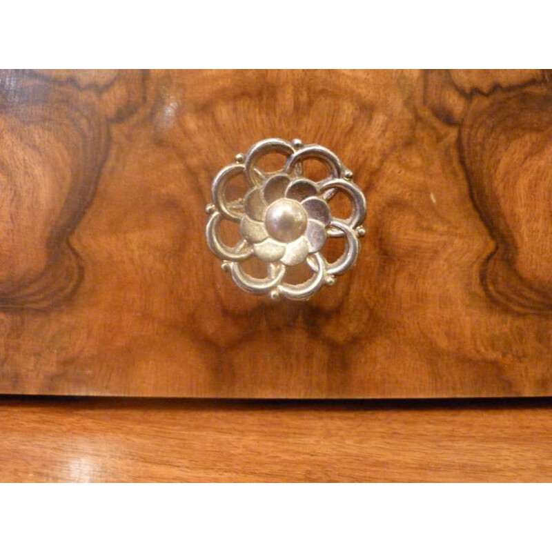 Vintage dressing table in walnut