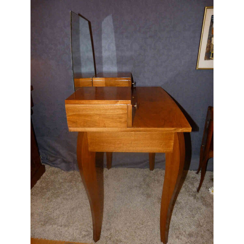 Vintage dressing table in walnut