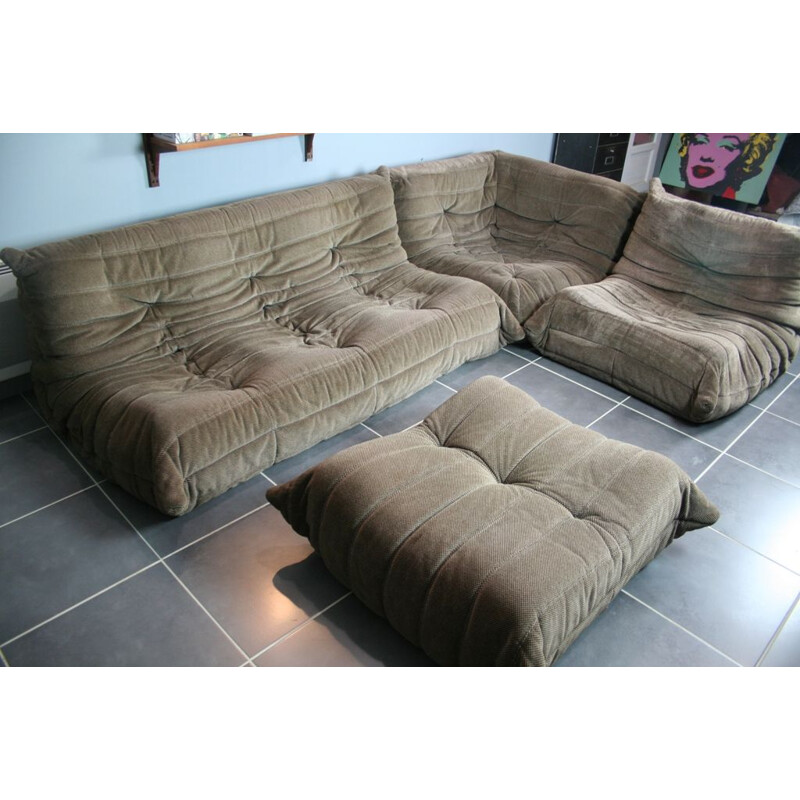 Vintage modular sofa TOGO by Michel Ducaroy for Ligne Roset