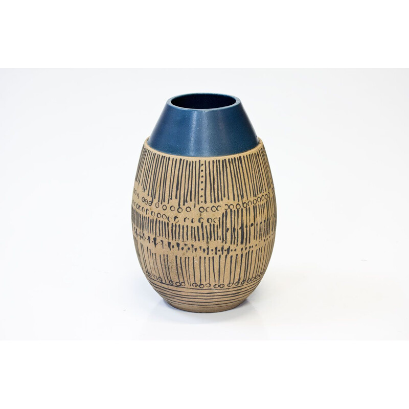 Vase vintage en céramique par Lisa Larson
