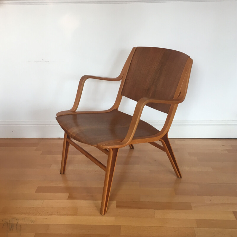 Vintage Ax Chair by Peter Hvidt & Orla Molgaard Nielsen for Fritz Hansen