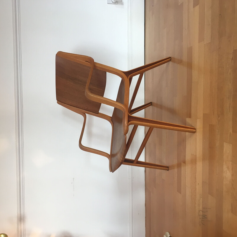 Vintage Ax Chair by Peter Hvidt & Orla Molgaard Nielsen for Fritz Hansen