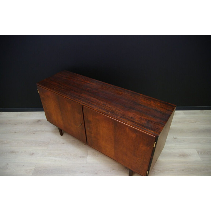Vintage Scandinavian small sideboard in rosewood