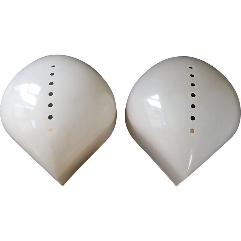 Pair of "Lola" wall lamps by Sergio Mazza & Giuliana Gramigna for Quattrifolio