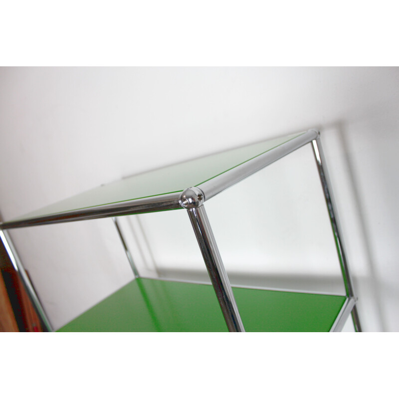 Vintage green shelf by USM Haller