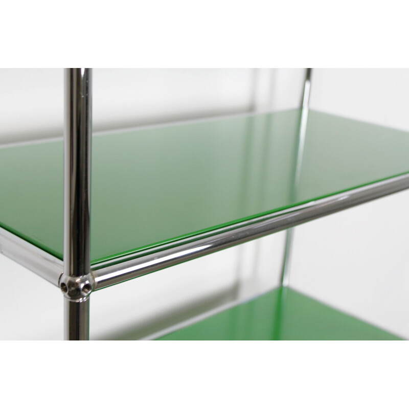 Vintage green shelf by USM Haller