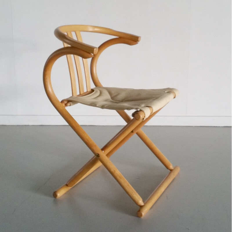 Set of 2 vintage folding chairs from Thonet