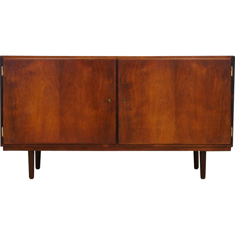 Vintage Scandinavian small sideboard in rosewood