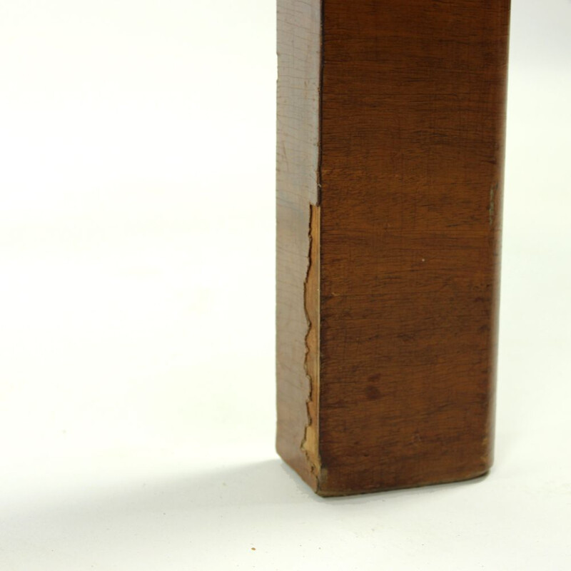 Vintage side table by Jindrich Halabala in walnut