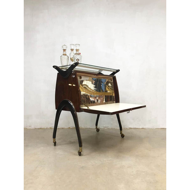 Meuble de rangement vintage italien 1950