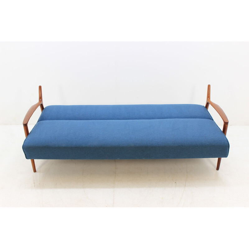 Vintage Danish 3-seater sofa in teak