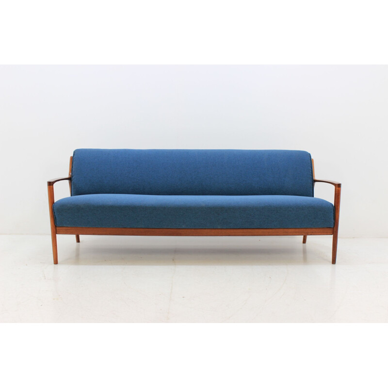 Vintage Danish 3-seater sofa in teak