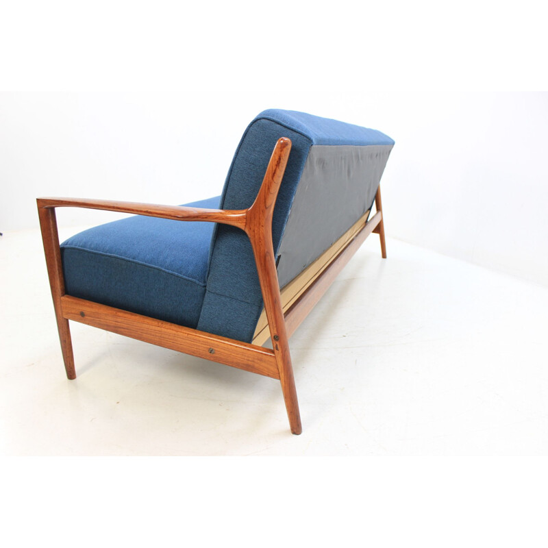 Vintage Danish 3-seater sofa in teak