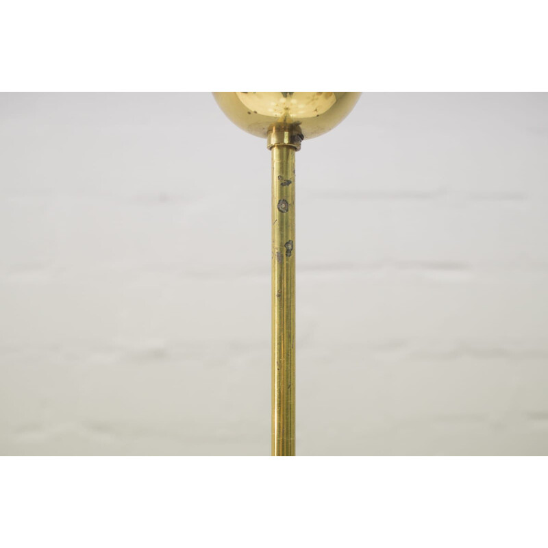 Golden 8-Arm Orbital Hanging Lamp