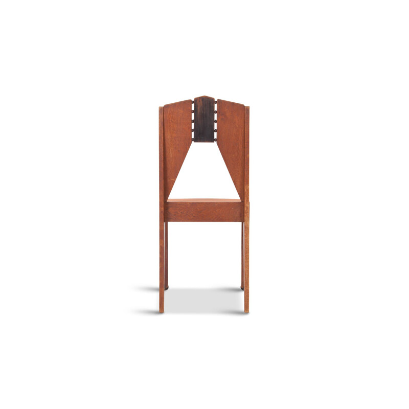 Set of 4 dining Chairs in Skin Velvet by The Amsterdam School