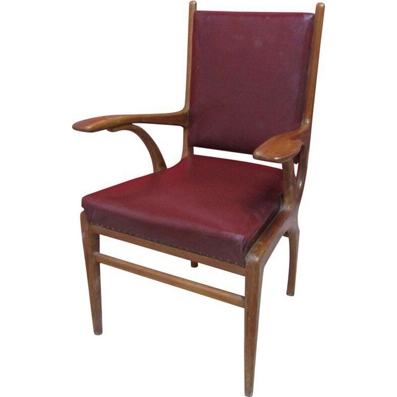 Chaise de bureau scandinave vintage