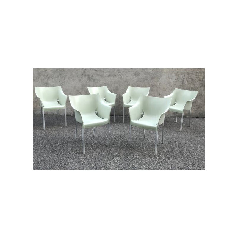 6 vintage armchairs DrNo by Starck for Kartell