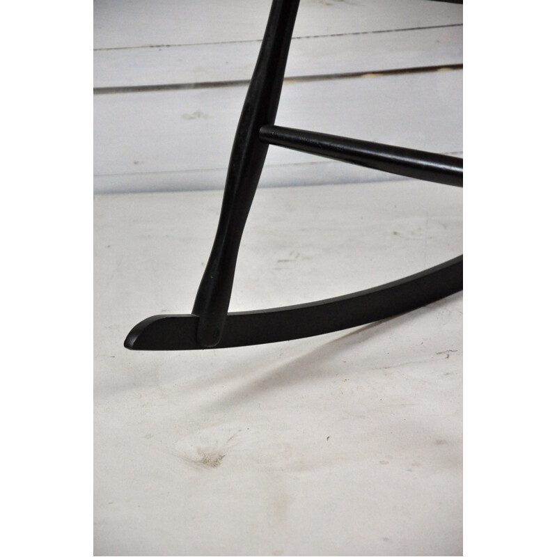 Vintage Scandinavian rocking chair by Lena Larsson for Nesto