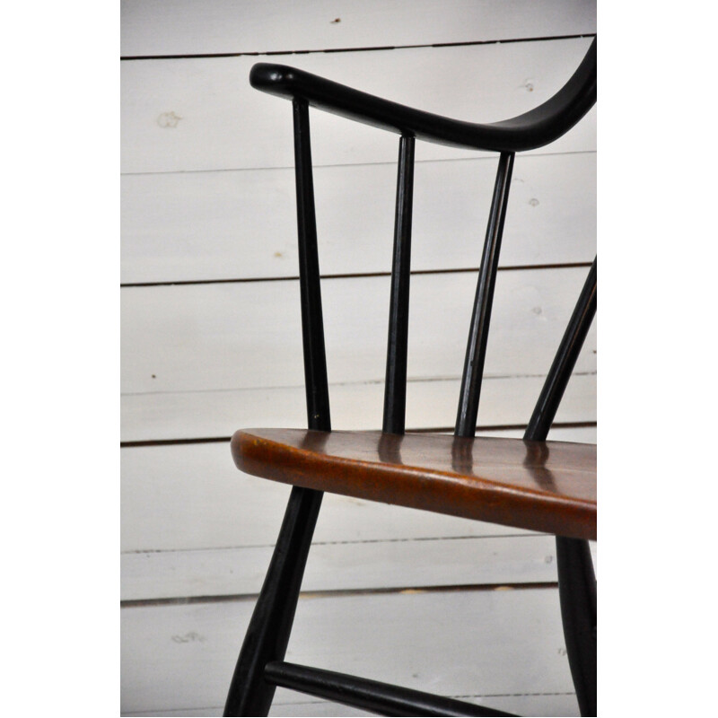 Rocking chair scandinave vintage par Lena Larsson pour Nesto