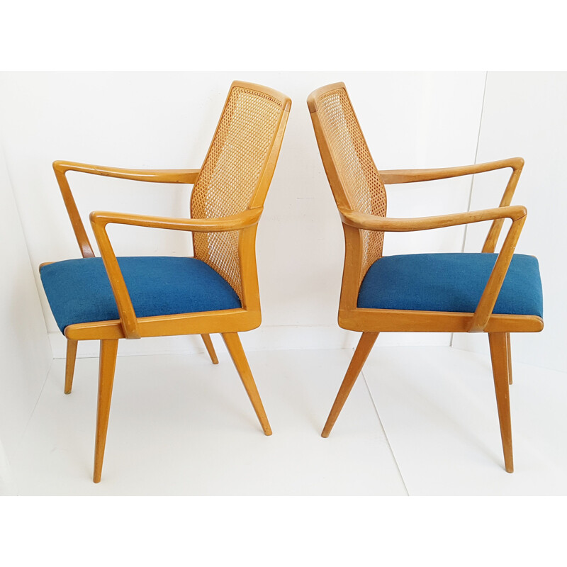 Pair of vintage Swedish armchairs by Akerblom