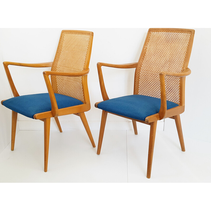 Pair of vintage Swedish armchairs by Akerblom