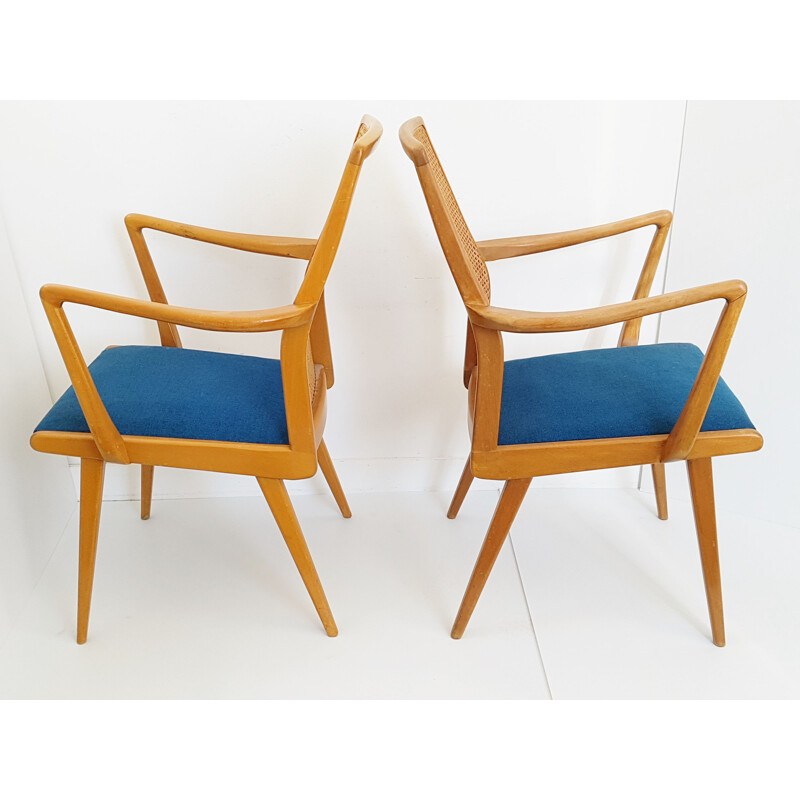 Pair of vintage Swedish armchairs by Akerblom