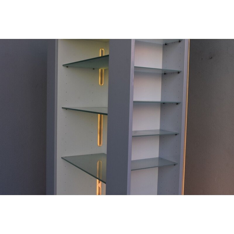 Pair of contemporary vintage shelves by Acerbis