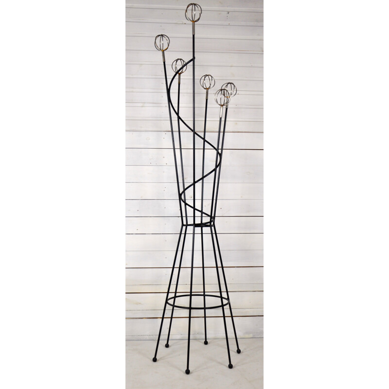 Vintage coat rack by Roger Feraud 