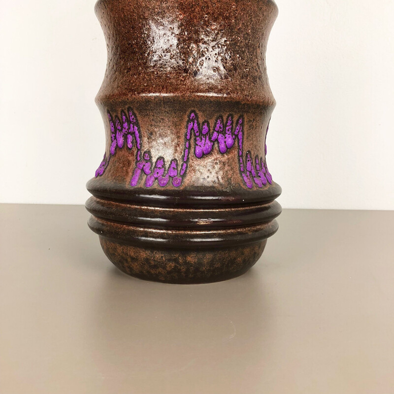 Vintage German vase in ceramic by Scheurich