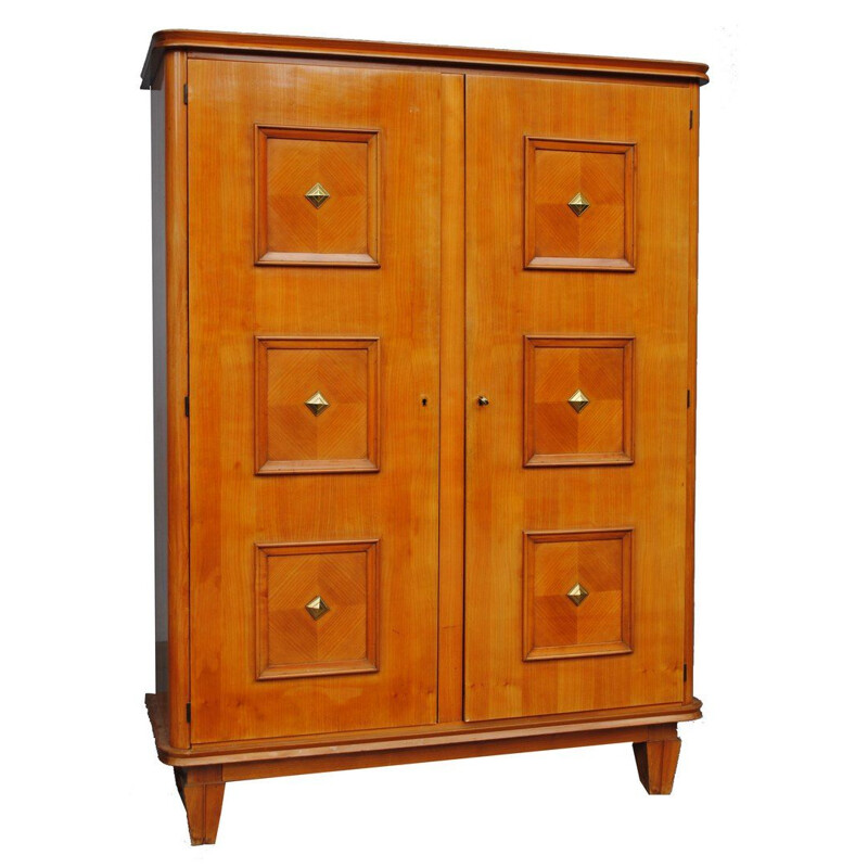 Vintage French cabinet in cherrywood