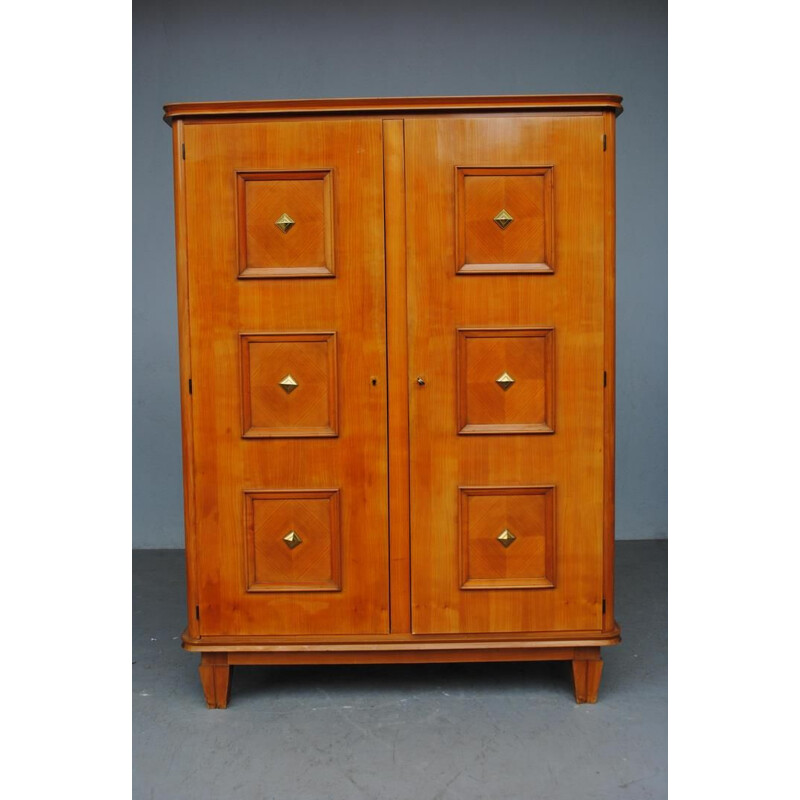 Vintage French cabinet in cherrywood