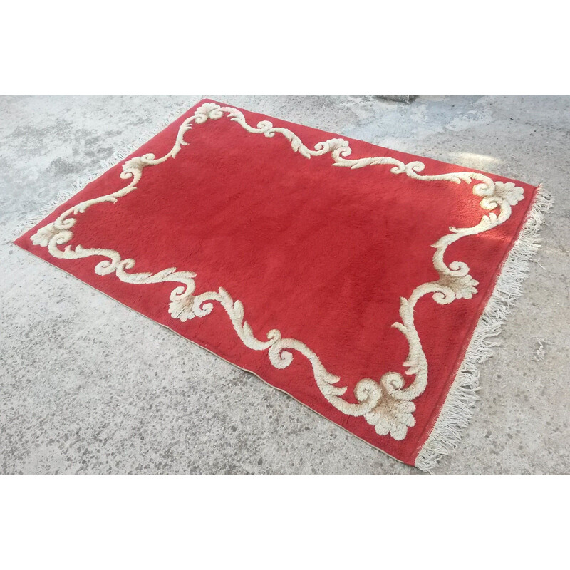 Tapis de décorateur vintage francais