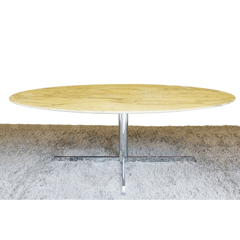 Vintage Roche Bobois Marble Dining Table 1980