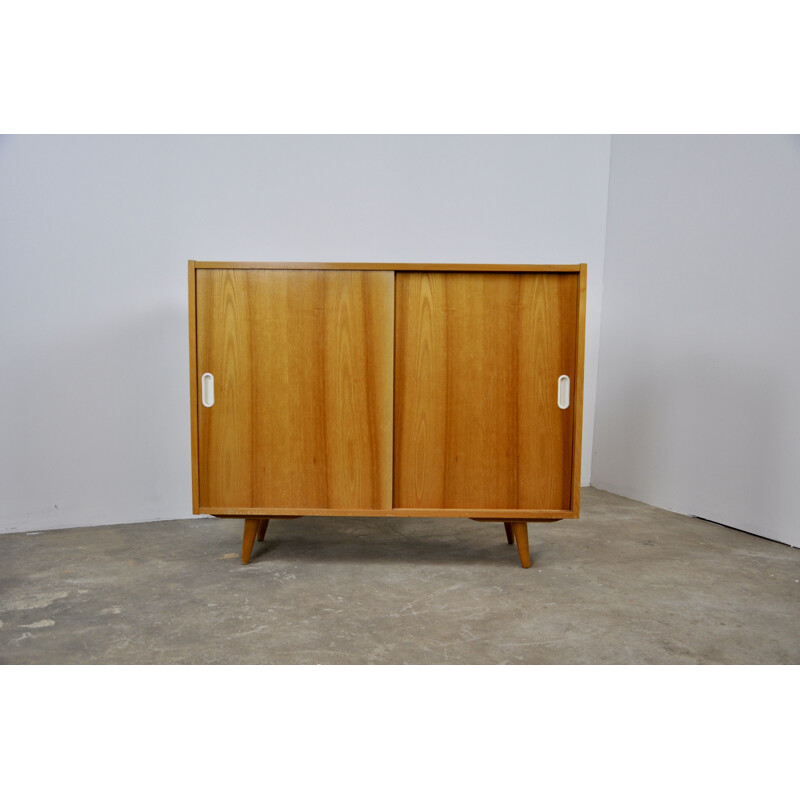 Commode vintage en teck Jiri Jiroutek 1960