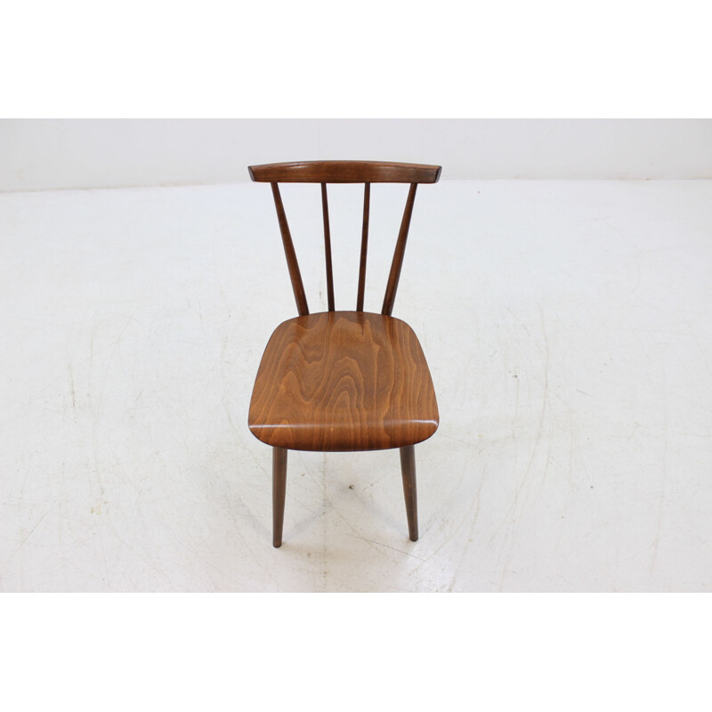 Set of 4 TATRA Czechoslovakia Dining Chairs 1960