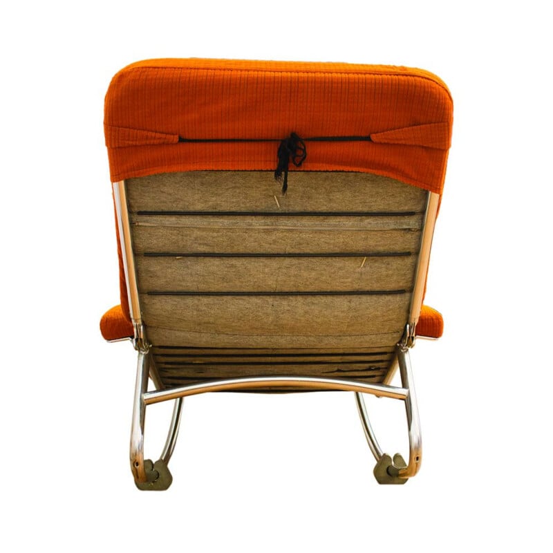 Chaise longue vintage LAMA ajustable et amovible 1970