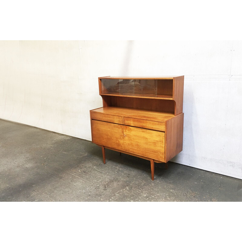 Vintage english teak highboard 1970