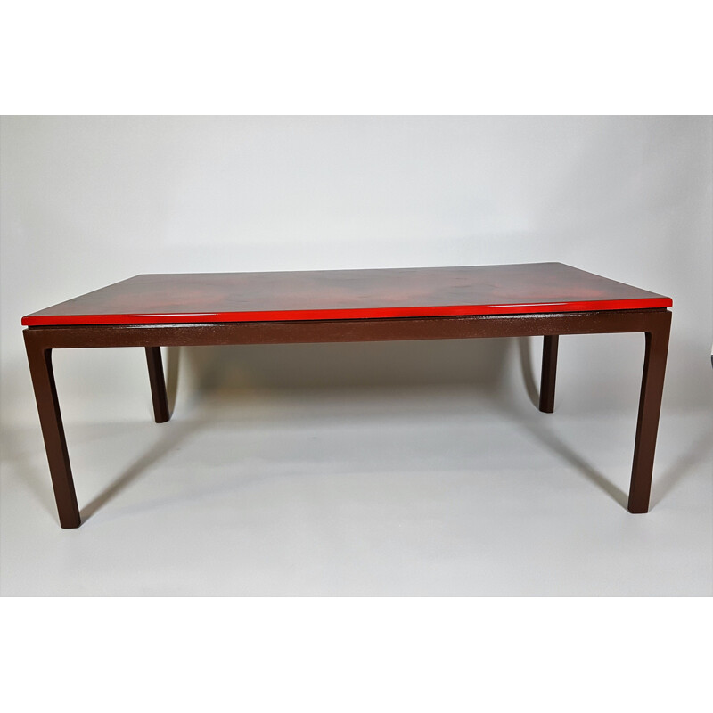 Mesa de café Vintage de Algot Tornemann para Lars Larssen, 1972