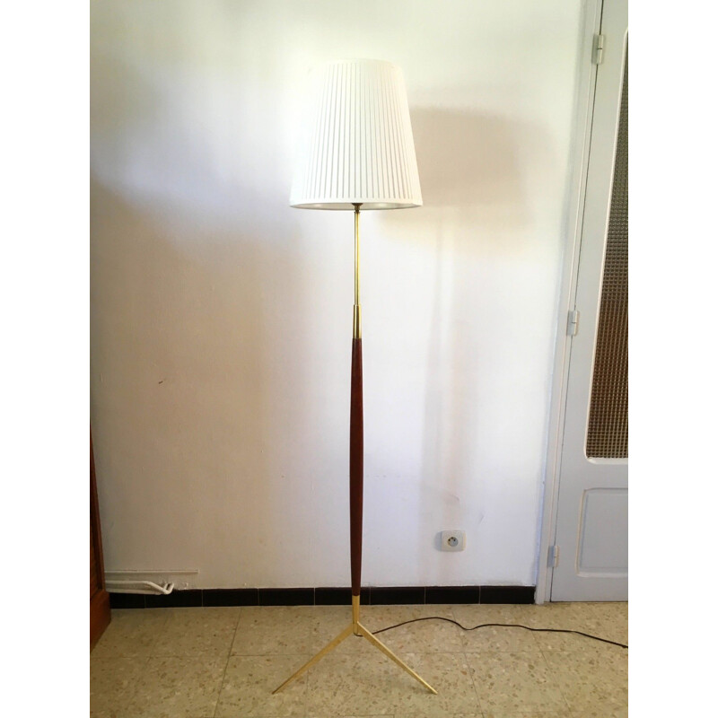 Vintage Scandinavian Floor lamp tripod  1950