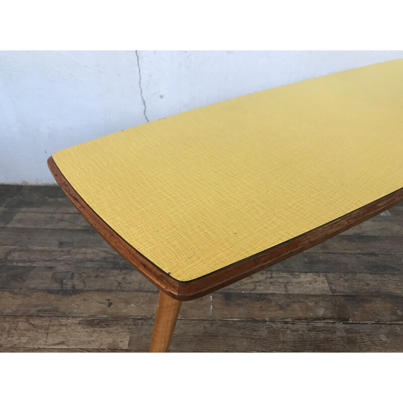 Vintage coffee table tripod Swiss design 1960