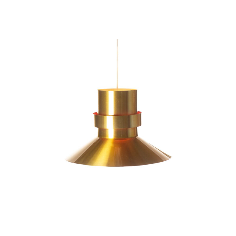 Golden vintage lamp in brass 1960s