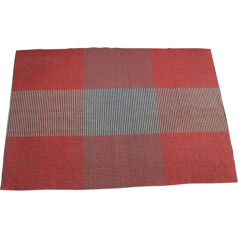 Vintage geometric carpet by Antonín Kybal