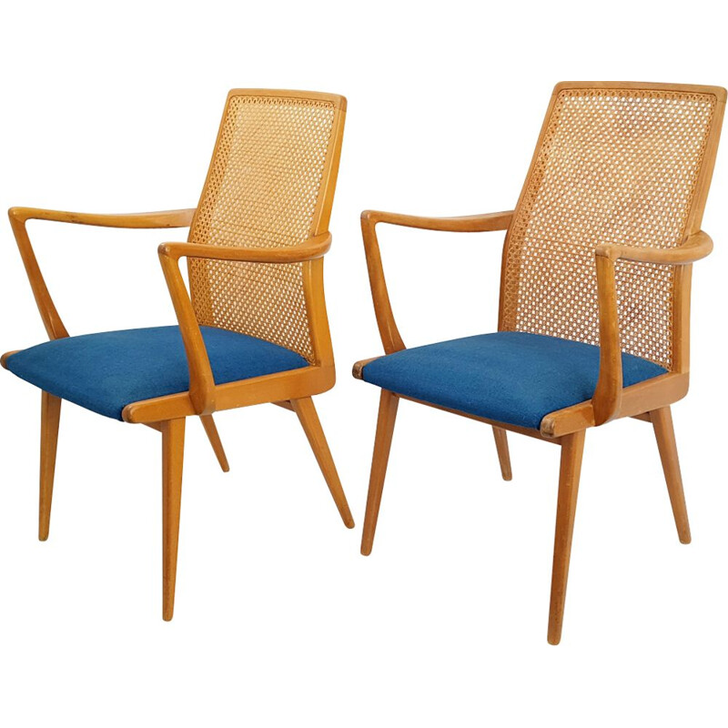 Paire de fauteuils suédois vintage par Akerblom