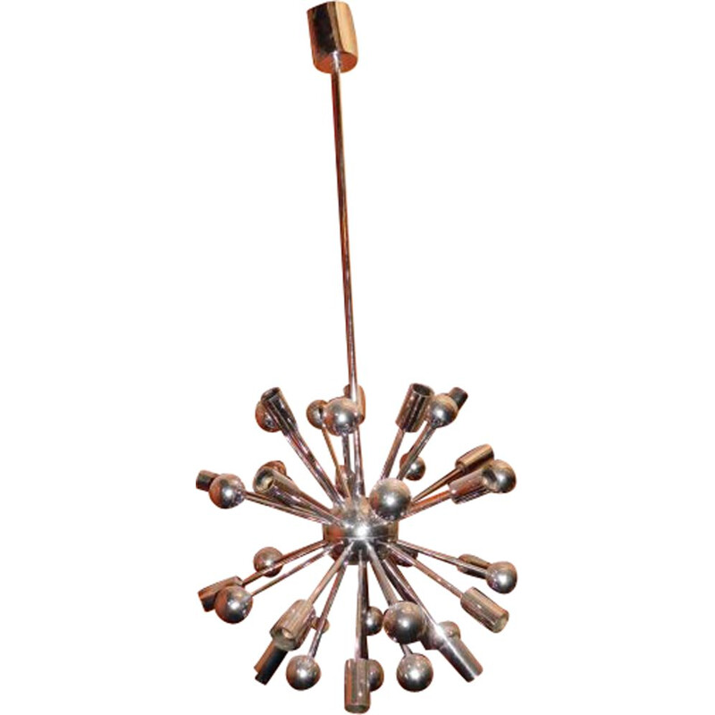 Vintage Spoutnik belgian chandelier