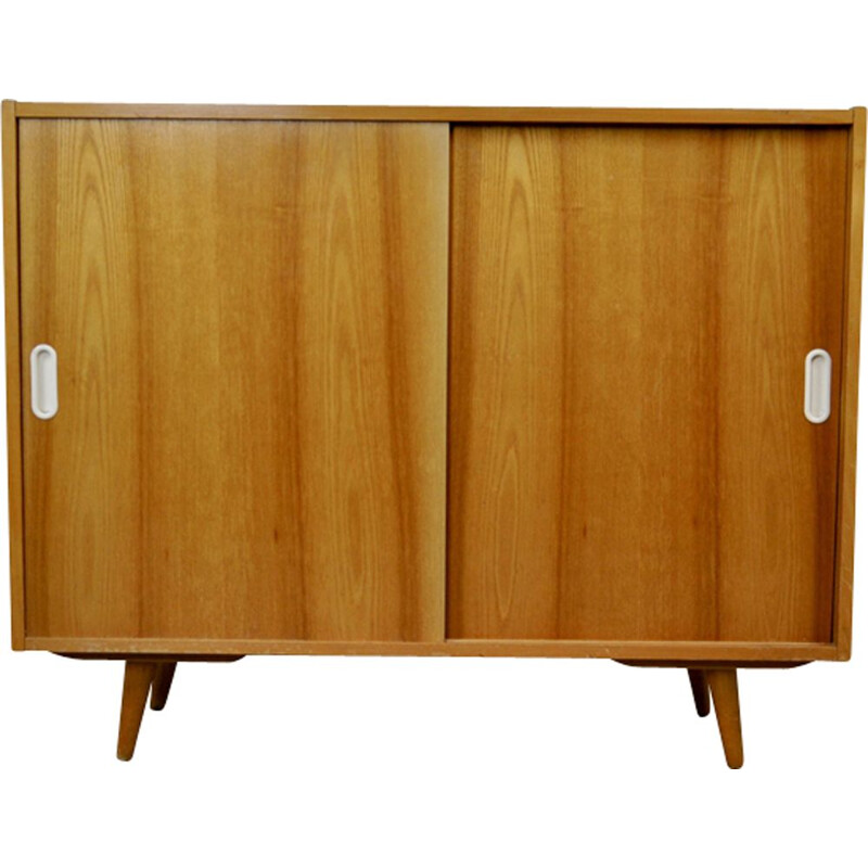 Commode vintage en teck Jiri Jiroutek 1960