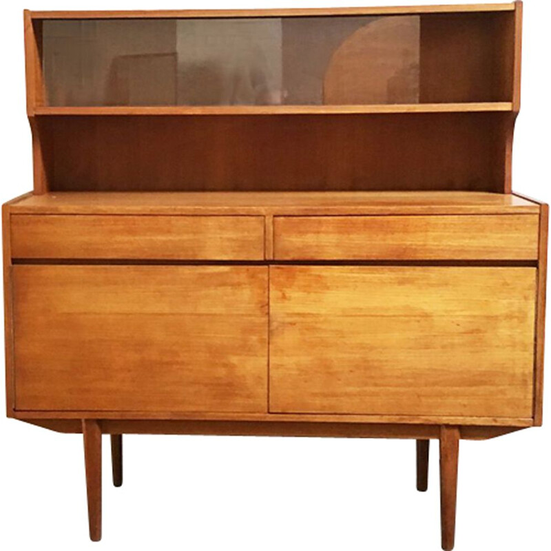 Vintage english teak highboard 1970